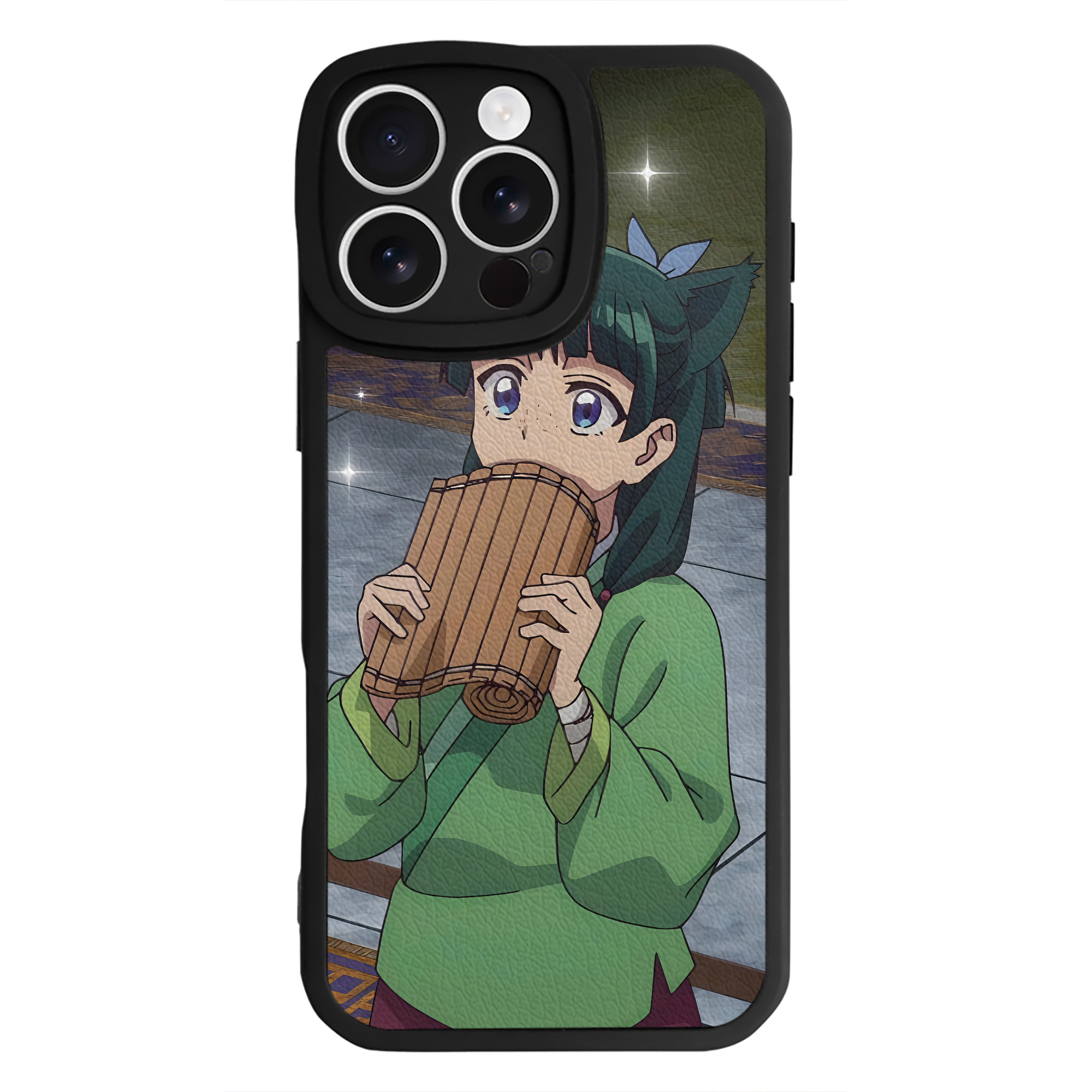 薬屋のひとりごと The Apothecary Diaries 【iPhone 16シリーズ対応】シリコンスマホケース（レザー調） 材質：シリコン